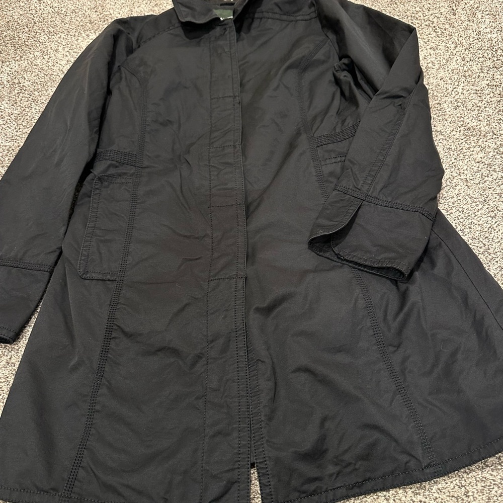 Eddie Bauer Black Rain/Trench coat